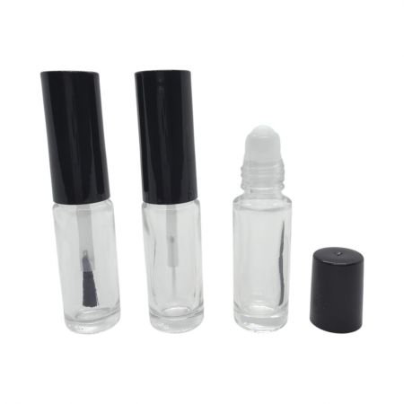 Applications of 5ml empty glass bottles (nail polish bottles/nail art/roll-on bottles)